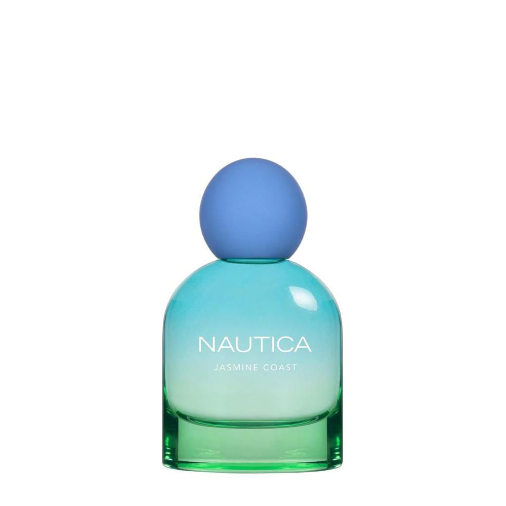 imageNautica for Her Jasmine Coast Eau De Parfum 16 Fl Oz Pack of 1 Notes of Pear Jasmine and Musk Womens Fragrance Long Lasting MoodBoosting Fragrance Vegan Formula Travel Size16 Fl Oz Pack of 1
