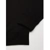 imageNautica Mens 14 Zip Pieced Fleece SweatshirtTrue Black