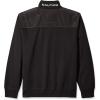 imageNautica Mens 14 Zip Pieced Fleece SweatshirtTrue Black