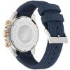imageNautica Mens Blue Silicone Strap Watch Model NAPNOS404