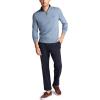 imageNautica Mens Navtech QuarterZip SweaterDeep Anchor Heather