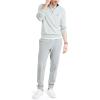 imageNautica Mens Navtech QuarterZip SweaterGrey Heather