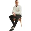 imageNautica Mens Navtech QuarterZip SweaterMarshmallow