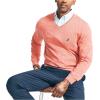 imageNautica Mens Navtech VNeck SweaterCruise Heather