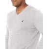 imageNautica Mens Navtech VNeck SweaterGrey