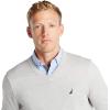 imageNautica Mens Navtech VNeck SweaterGrey