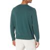 imageNautica Mens Navtech VNeck SweaterHunter Green Heather