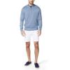 imageNautica Mens QuarterZip SweaterDeep Anchor Heather