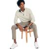 imageNautica Mens QuarterZip SweaterNavtech Collection FallWinter 2024 Grey Heather
