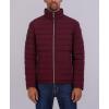 imageNautica Mens Stretch Reversible Midweight Puffer Jacket Wind and Water ResistantBurgandy