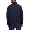 imageNautica Mens Stretch Reversible Midweight Puffer Jacket Wind and Water ResistantTaupe