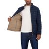 imageNautica Mens Stretch Reversible Midweight Puffer Jacket Wind and Water ResistantTaupe