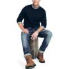 imageNautica Mens Sustainably Crafted Textured Crewneck SweaterNavy Seas