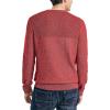 imageNautica Mens Sustainably Crafted Textured Crewneck SweaterTango Red