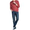 imageNautica Mens Sustainably Crafted Textured Crewneck SweaterTango Red