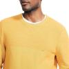 imageNautica Mens Sustainably Crafted Textured Crewneck SweaterTawny Olive
