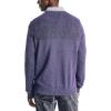 imageNautica Mens Sustainably Crafted Textured Crewneck SweaterViolet Heather