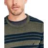 imageNautica Mens Textured Striped SweaterForest Night Heather