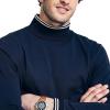 imageNautica Mens Turtleneck SweaterNavy Seas