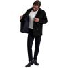 imageNautica Mens Wool Blend Peacoat  DoubleBreasted Winter Coat Regular Big ampamp Tall SizesBlack