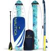 imageInflatable Paddle Board Nautica Frontier 10  Portable Paddle Board Package with Inflatable SUP Board  Paddle  Hand Pump  Ankle Leash  Dry Pouch  Repair Kit  and Storage Backpack Inflatable Paddle Boards for Adults