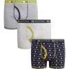 imageNautica Boys Boxer Briefs  36 Pack Comfort Stretch Cotton Kids Underwear Boxers for Boys with Contour Pouch Sizes 618Blue BlockLight Heather GreyBeach Heather3pk