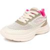 imageNautica Kids Sneakers for Boys ampamp Girls  Max Cushion Fashion Running ampamp Walking Shoes LaceUpBungee ToddlerLittle KidBig KidTan Knockout Pink