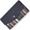 imageNautica Money Manager RFID Slim and Small Wallet for Women  Credit Card Holder with Coin Purse and Zipper Wallet Womens Clutch OrganizerRibbon Stripe