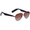 imageNautica Tailwind Smart Sunglasses for Men ampamp Women  Wireless Smart Glasses with Open Ear Speakers and Microphone Polarized UV400 Lenses  Solid Navy Blue Wide FitAdmiral Brown Gradient  Wide