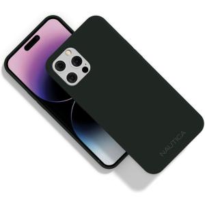 imageNAUTICA Matte Phone Case for iPhone 14 Pro Case with UltraLight Slim Design SoftTouch Finish AntiScratch Shockproof Protective FullBody Phone CoverBlack