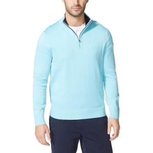 imageNautica Mens QuarterZip SweaterWaterslide