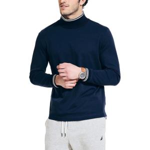 imageNautica Mens Turtleneck SweaterNavy Seas