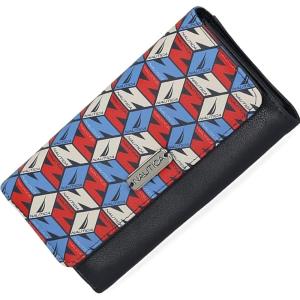 imageNautica Money Manager RFID Slim and Small Wallet for Women  Credit Card Holder with Coin Purse and Zipper Wallet Womens Clutch OrganizerAmericana II