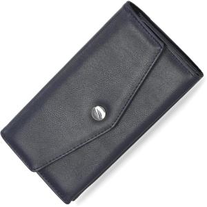 imageNautica Money Manager RFID Slim and Small Wallet for Women  Credit Card Holder with Coin Purse and Zipper Wallet Womens Clutch OrganizerIndigo Buff