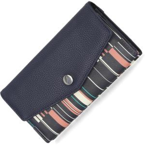 imageNautica Money Manager RFID Slim and Small Wallet for Women  Credit Card Holder with Coin Purse and Zipper Wallet Womens Clutch OrganizerRibbon Stripe