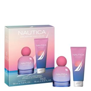 imageNautica for Her Jasmine Coast Eau De Parfum 16 Fl Oz Pack of 1 Notes of Pear Jasmine and Musk Womens Fragrance Long Lasting MoodBoosting Fragrance Vegan Formula Travel Size21 Fl Oz Pack of 2
