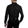 imageNAUTICA Mens Slim FitBlack Solid Dobby