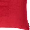 imageNautica  Euro Sham Soft Fleece Bedding with Zipper Closure Stylish Bedding Set for Bed or Couch Plush Euro Red 26quot x 26quotRed