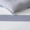 imageNautica  Twin Comforter Set Cotton Reversible Bedding with Matching Sham Mediterranean Inspired Home Decor for All Seasons Fairwater Blue TwinBlueWhiteGrey