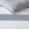 imageNautica  Twin Comforter Set Cotton Reversible Bedding with Matching Sham Mediterranean Inspired Home Decor for All Seasons Fairwater Blue TwinBlueWhiteGrey