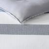 imageNautica  Twin Comforter Set Cotton Reversible Bedding with Matching Sham Mediterranean Inspired Home Decor for All Seasons Fairwater Blue TwinBlueWhiteGrey