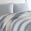 imageNautica  Twin Comforter Set Cotton Reversible Bedding with Matching Sham Mediterranean Inspired Home Decor for All Seasons Fairwater Blue TwinFairwater Blue