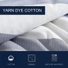 imageNautica  Twin Comforter Set Cotton Reversible Bedding with Matching Sham Mediterranean Inspired Home Decor for All Seasons Fairwater Blue TwinFairwater Blue