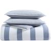 imageNautica  Twin Comforter Set Cotton Reversible Bedding with Matching Sham Mediterranean Inspired Home Decor for All Seasons Fairwater Blue TwinFairwater Blue