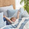 imageNautica  Twin Comforter Set Cotton Reversible Bedding with Matching Sham Mediterranean Inspired Home Decor for All Seasons Fairwater Blue TwinFairwater Blue