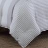 imageNautica  Twin Comforter Set Cotton Reversible Bedding with Matching Sham Mediterranean Inspired Home Decor for All Seasons Fairwater Blue TwinLight GreyWhiteDark Grey