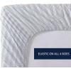 imageNautica  Twin Fitted Sheet Crisp Cotton Percale Bedding Single Ply Woven Lightweight for Year Round Use OekoTex Certified Beaux Stripe BlueBeaux Stripe Blue