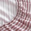imageNautica  Twin Fitted Sheet Crisp Cotton Percale Bedding Single Ply Woven Lightweight for Year Round Use OekoTex Certified Beaux Stripe BlueColeridge Stripe Red