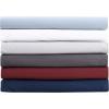 imageNautica  Twin Sheet Set Cotton Percale Bedding Set Crisp ampamp Cool Fully Elasticized Ideal Dorm Essentials Solid Light Blue TwinSolid Light Blue