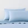 imageNautica  Twin Sheet Set Cotton Percale Bedding Set Crisp ampamp Cool Fully Elasticized Ideal Dorm Essentials Solid Light Blue TwinSolid Light Blue